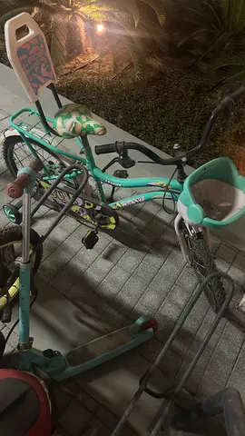Kids Bicycle with Backrest and Scooter Collection