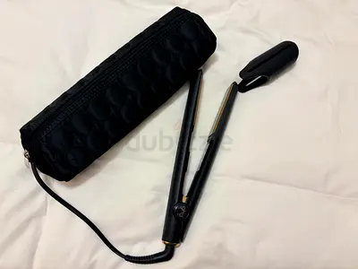 GHD  hair straightener with travel case - used