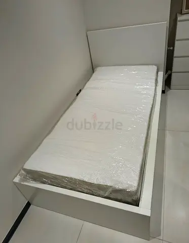 😊Ikea malam single bed (90*200)with  an IKEA mattress ✨