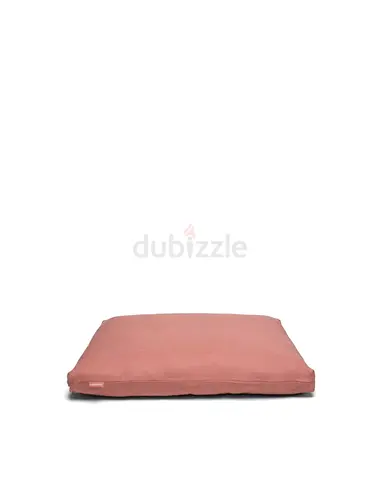 linen halfmoon meditation set (rose clay color)