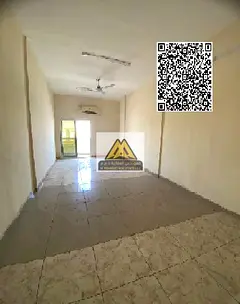 Very spacious studio apartment | Separate kitchen | Private balcony | Split air conditioning | On a