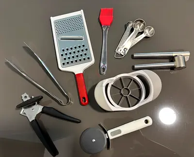 Assorted Kitchen Utensils and Gadgets Collection