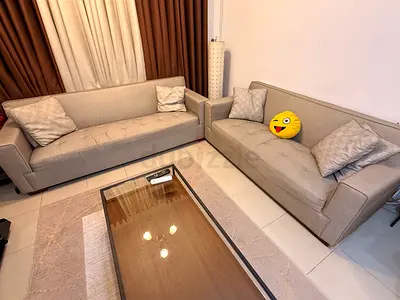 FREE - Light grey 3-seater and 2-seater sofa set