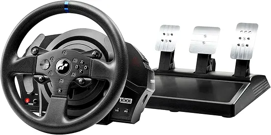 Thrustmaster T300 RS GT - High-Performance Racing Wheel and Pedal Set with Force Feedback for PC, PS