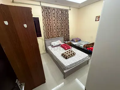 Executive bed space in big studio apartment