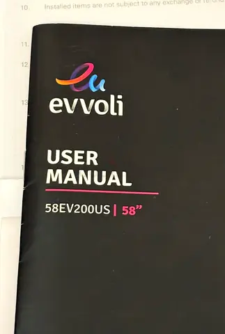 58” television