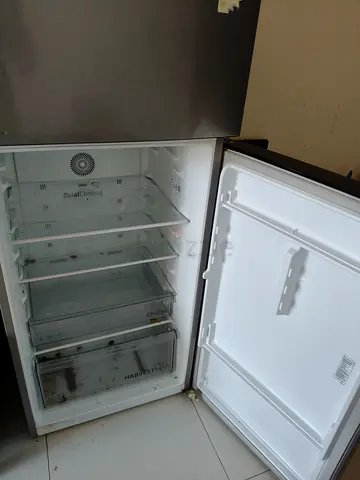 Broken door -409L 277+98 L Beko Double-Door Refrigerator Good Working Condition