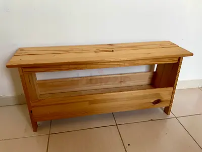 Bench with storage