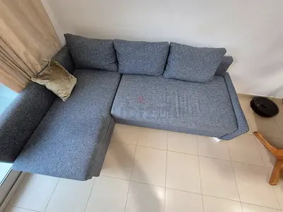 IKEA FRIHETEN Corner Sofa-Bed with Storage (Great Condition)