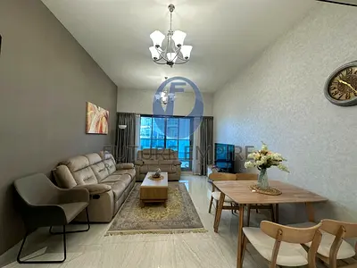 Furnished 1BR | Burj & Pool View | Balcony | Elite Business Bay Residence