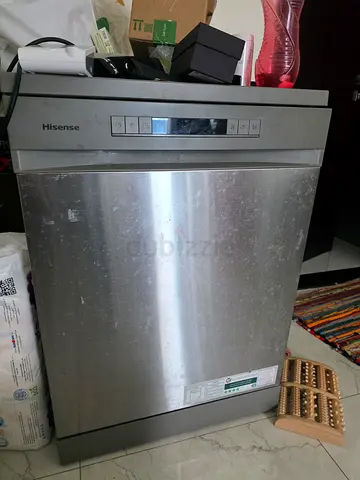 Used Hisense Built-in Stainless Steel Dishwasher - Good Working Condition