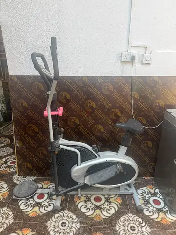 Orbitrek Elliptical Exercise Bike with Accessories