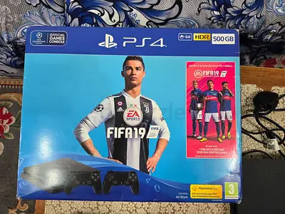 Sony PS4 500GB Slim Console with additional 500GB HDD, Good Condition, Includes 2 Controllers