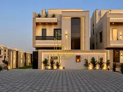 Villa for sale, including registration and ownership fees, with a private pool, rooftop terrace, 20-