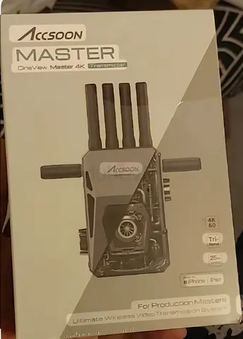 Accsoon CineView Master 4K Wireless Video Transmission System (Receiver/Transmitter)