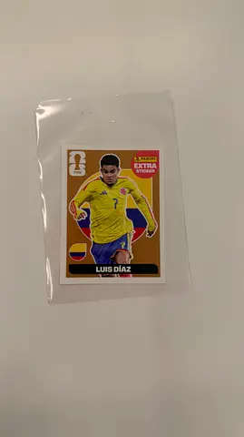 Panini World Cup 2026 - Luis Diaz Gold Sticker