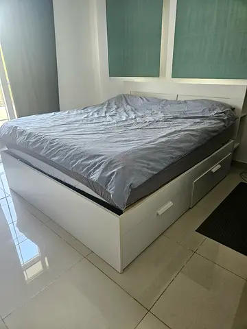 Free - Ikea Brimnes Kind Size Bed