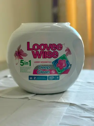 5 in 1 Deep Cleaning Laundry Pods 56 pacs