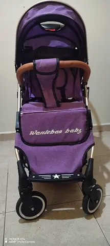 Purple Wanlebao Baby Stroller - Light Use