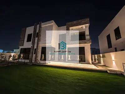 للبيع فيلا مودرن في حوشي – الشارقة - تصميم حديث بمواصفات عالية الجودة