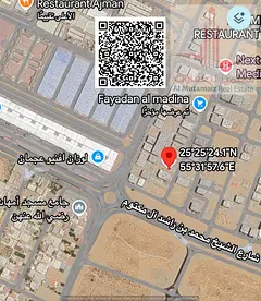 Land for sale in Al-Jarf Industrial Area 3, residential/commercial, on two streets, front and back.