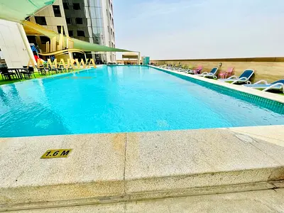 12 Cheques || Luxurious 1BR || Chiller Free || Parking Free || All Amenities Free