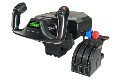 Saitek Pro Flight Yoke System with Throttle Quadrant