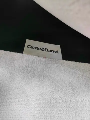 Crate and barrel Lounge Deep Lshape sofa