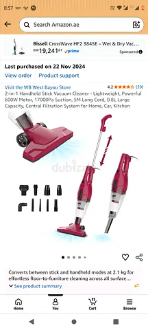Vaccum cleaner for sale