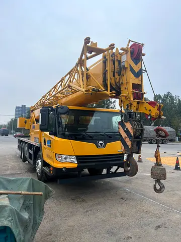 Used XCMG terrain crane