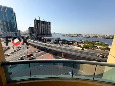 Luxury 3BR apartment in Al Khor Towers, Rashidiya 1. Full sea view, 2 balconies, spacious layout, p