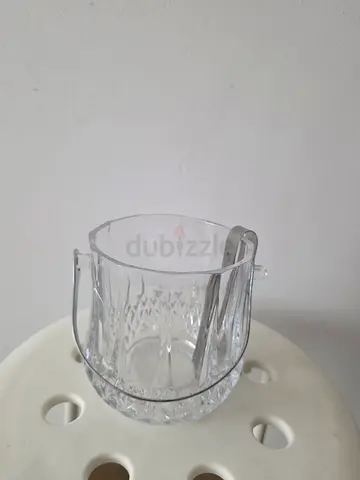 Clear Ice Glass Bucket / Tumbler (Used)