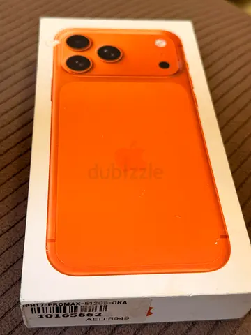 Apple iPhone 15 Pro Max 512GB (Orange) - with Box like new used for 1 month only TRA