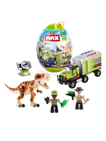 BRAND NEW Zuru Max Dino Adventure 304 Pcs – Perfect LEGO Alternative