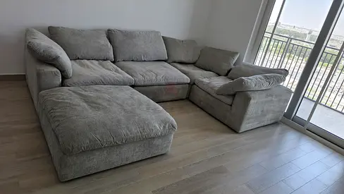 Pan Home pianca feather 🪶 filled modular sofa
