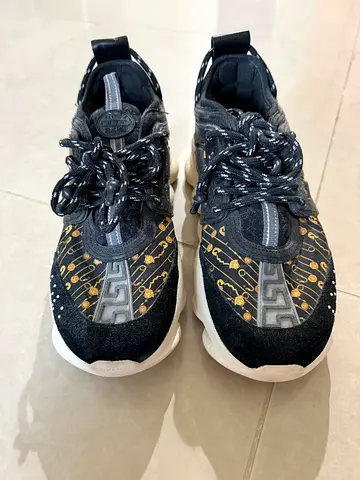 Versace chain reaction sneakers