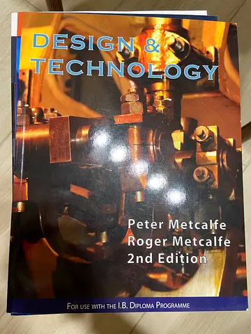 IBDP “Design and Technology” Textbook *BRAND NEW* SL+HL