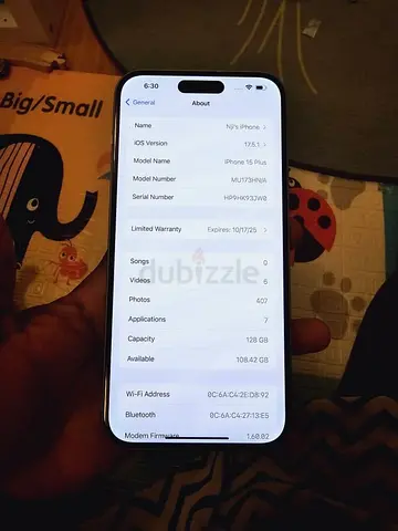 iPhone 15 plus