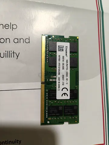 DDR 4 16 GB 3200Mhz laptop ram