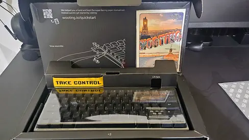 Wooting 60he gaming keyboard