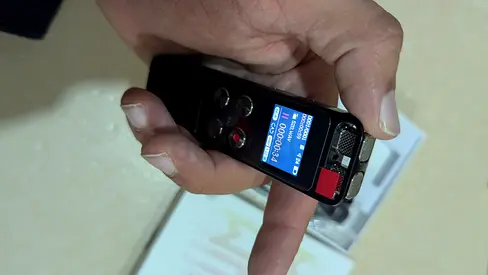 Handheld Digital Voice Recorder - Portable Dictaphone 64gb