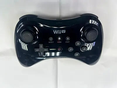 Wii U Pro Controller - Black, Good Working Condition