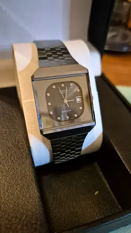 Rado DiaStar Mens/unisex- Real Diamond Dial, Tungsten Carbide. Original Bracelet