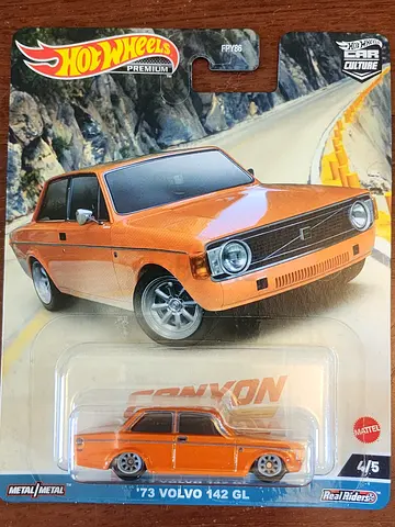 Hot wheels Volvo orange