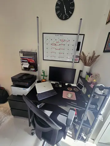Classifieds: Home Office Study Desk with Shelving Unit | dubizzle Dubai