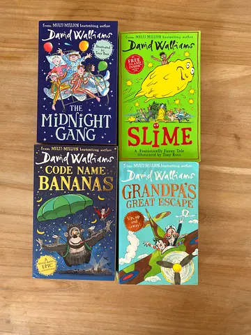 4 David Walliams Books