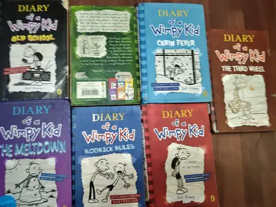 Dairy of a wimpy kid books collection