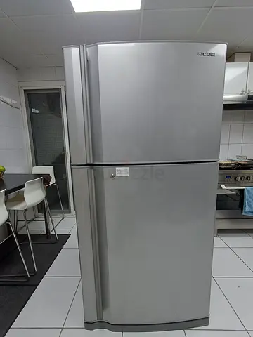 Hitachi Double Door Refrigerator Silver