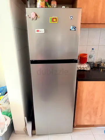 Silver Bottom-Freezer Refrigerator - Good Working Condition
