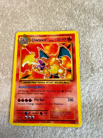 4 Vintage Charizard Pokémon Cards (Same Artwork) Contact via WhatsApp only.